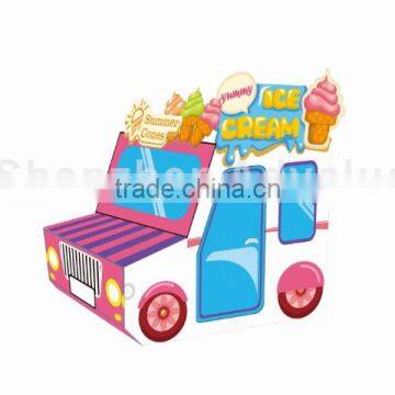 new product car paper playhouse for kids birthday present