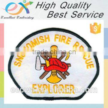 Trade Assurance custom embroidery sleeve emblem