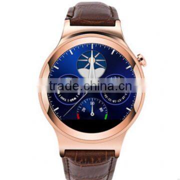 Smart Watch T3Swith Genuine Leather, Phone Sync WhatsApp, Skype, MSN, Wechat,SMS Etc. Between Watch and Android/IOS Phone photo-4