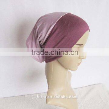 Yiwu wholesale tube caps hijab muslim bonnet turban hijab hat