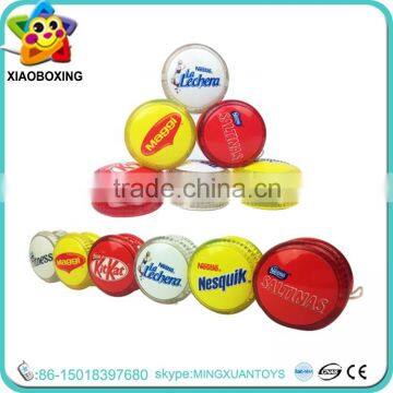 Logo Customized wholesale kids toy retractable light up yoyo