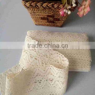 100% Cotton HIGH QUALITY CROCHET LACE WITH BEST PRICE