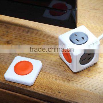 Remote Control Cube Power Sockets Power Strip