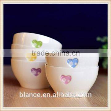 dessert bowl in heart shape design for love gift