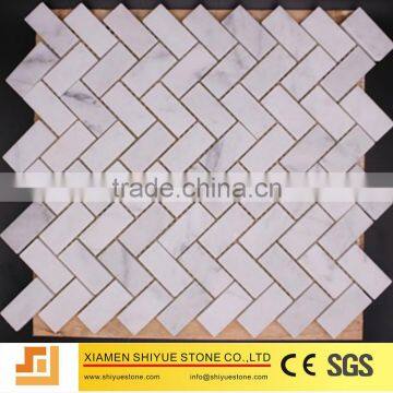 China White Mosaic Marble tiles for sale with best price