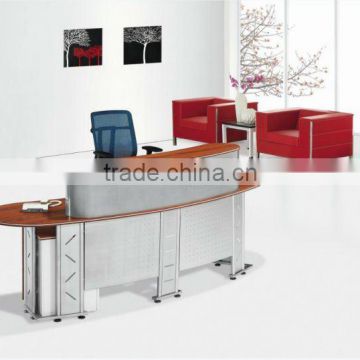 2012 hot selling New design metal office recepition table furniture manufacturer TG006/B029