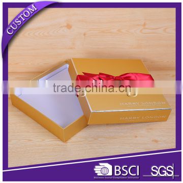 China manufactory sweet cookie box chocolate box with insert tray