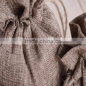 Express Supplier Wholesale Cotton Linen Drawstring Bag photo-4
