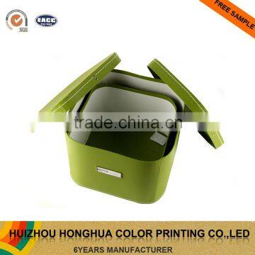 CMYK Print Paper Box with Lid Cardboard Storage Box Packaging Box