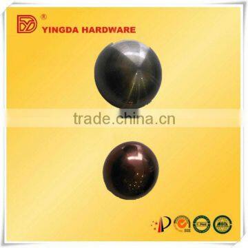 hot sale high quality zinc alloy semi-circle mirror decorative nail/decorative screw from factory
