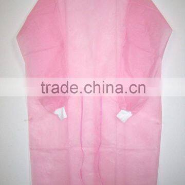 VERY CHEAP HIGH QUALITY Disposable Pink Surgical Isolation Gown