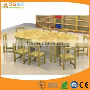 The solid wood children tables and chairs for sale