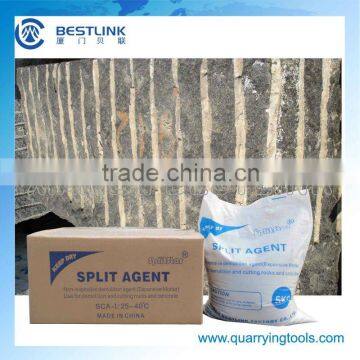 Cracking powder Expansive Mortar split ag for stone quarrying