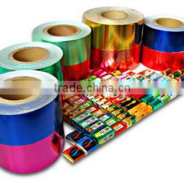 Wholesale Factory Supply 48gsm Aluminum Foil Chocolate Wrapping Paper