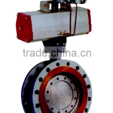 Trade Assurance Solenoid Actuated High Performance DN150 Butterfly Valve