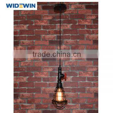 Colorful Edison Bulb Industrial Vintage Cage Pendant Light in Bronze photo-3
