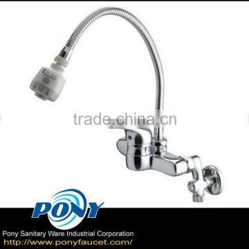 High Quality Taiwan 360 rotation Flexible hose Kitchen sink Faucet