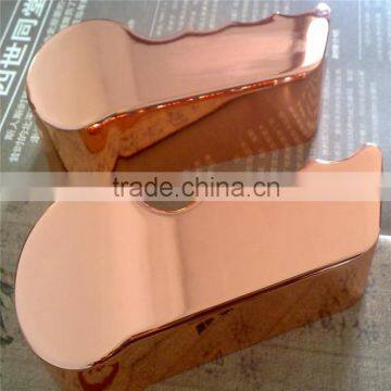 Aluminum alloy automotive parts plating rose gold