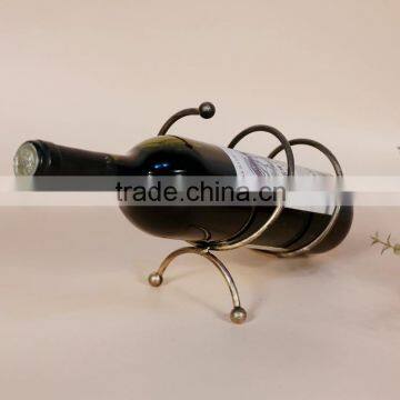 Modern simple mental vintage wine holder