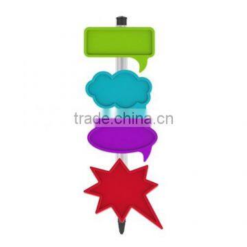 Cup Identify Silicone Glass Mark Wine Charms Colorful Silicone Promotion Gifts photo-2