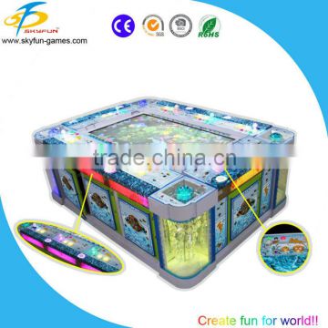 Guangzhou factory popular king of treasure coin operated fish hunter arcade fishing game machine