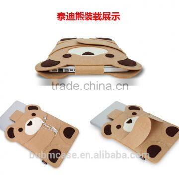 BUBM 2016 Lovely Animal Laptop Bag Case Felt Case For 15 Inch MacBook With Retina,For 13 Inch Macbook Case Sleeve photo-6
