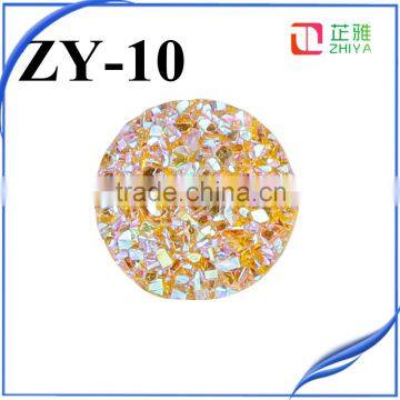 2016 Fashion Agate Geode Slice Pendant Big Round 12mm Silver Agate Druzy Tianium Druzy Cabochon photo-4