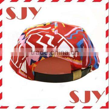 Blank Wholesale Custom 5 Panel Snapback Hat photo-4