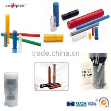 PP Transparent PVC Clear PE Colorful Plastic Twist Labelling Printing Round Plastic Tube Packaging for Hand Cream Twist Pack DP photo-4