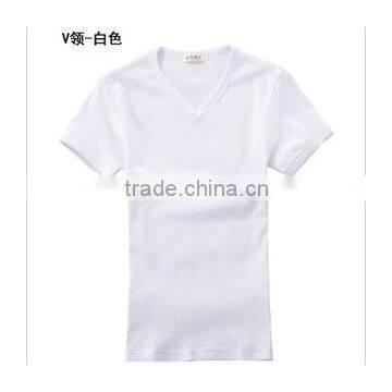 chinese factory cheap cotton plain white t-shirts