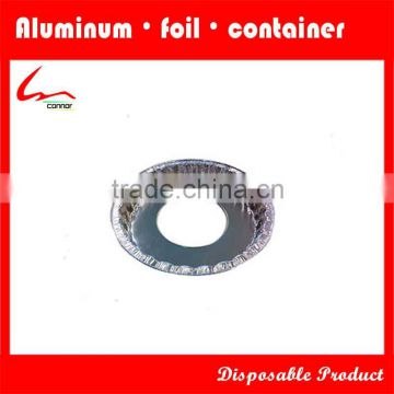 Aluminium Foil Container Fluted Quiche With Hole And Disk