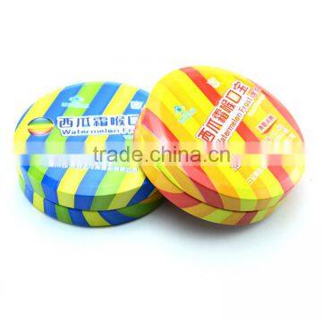 2016 promotional small round candle making tins