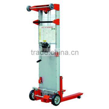 Aluminum Hand Winch Fork Lifting Stacker