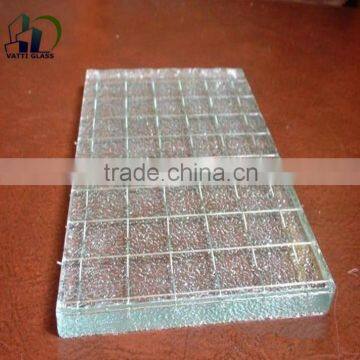 High Quality Fireproof Glass Panels Clear Toughened Safety Wire Glass photo-3