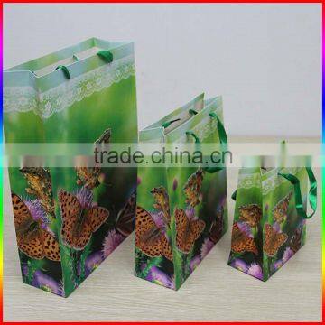 Butterfly Design Paper Gift Packing Bag photo-2