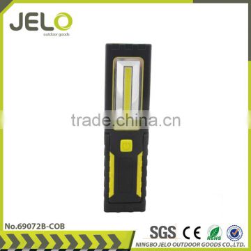 Ningbo JELO Sales promotion High Power 3W COB LED Working Lamp Stand Work light Outdoor Lamp With Folding Hook Magnet