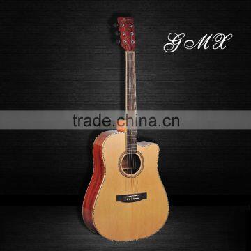 Handmade all solid Acoustic Guitar of Musical Instrument