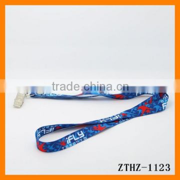 Customizing Polyester Metal Button Mobile Phone Strap The Exhibition Hang Rope With Pattern Word ZTHZ-1123