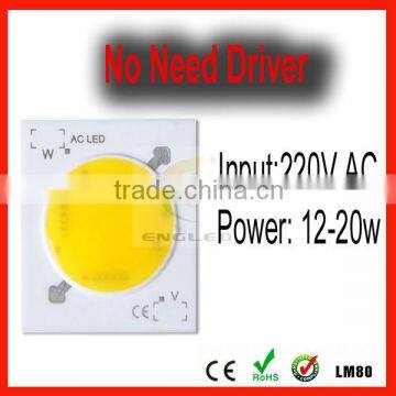 220v ac led chip AC COB Module 2630 12W High Brightness Epistar Chip With Warranty