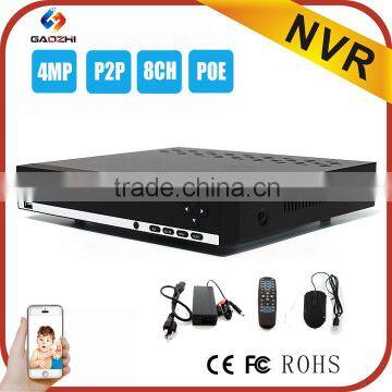 NEW 4MP 3MP 8CH ONVIF POE P2P NVR