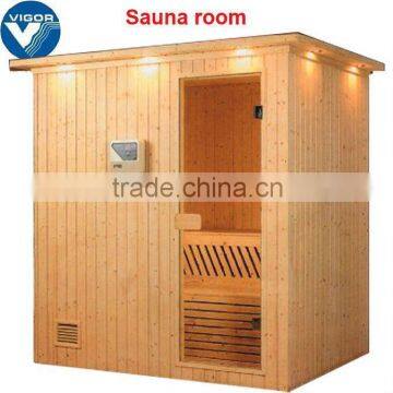 China Factory popular sauna set with sauna heater ,light,sand timer accessory