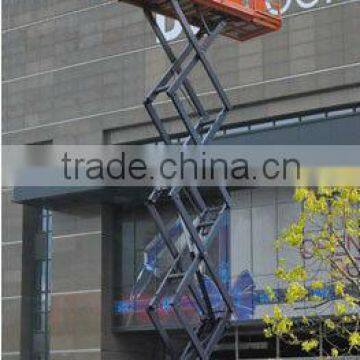 Self-Propelled Rough-Terrain Scissor lift with CE--JCPTRT