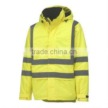 10WK0511 workwear with hood reflevtive workwear jacket