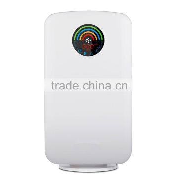 Car Air Purifier HEPA Filter Air Cleaner Freshener Cleaner Loniser With Colour Changing LED Light photo-3