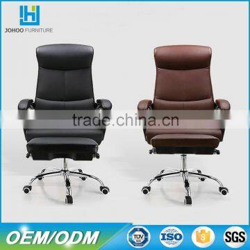 China wholesale Modern Boss reclining office chair with footrest