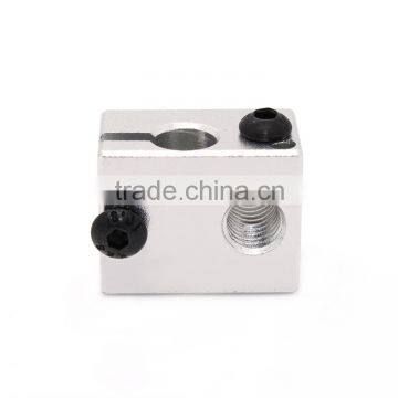E3D V6 Block for 3D Printer,3d Printer Spare Parts Metal E3D V6 Hotend Block