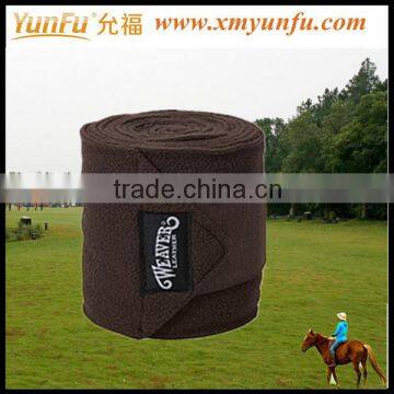 Gray Weaver Polo Horse Leg Wraps Bandages