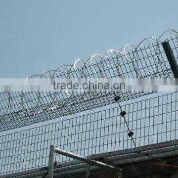 Factory direct Y type fence / Airport barbed wire fence net quality assurance, inexpensive