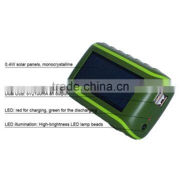 Outdoor Emergency Free Energy Power Bank, USB Hand Power Dynamo Torch Charger