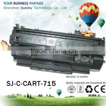 CART715 high quality products toner cartridge for Canon LASERSHOT LBP3370